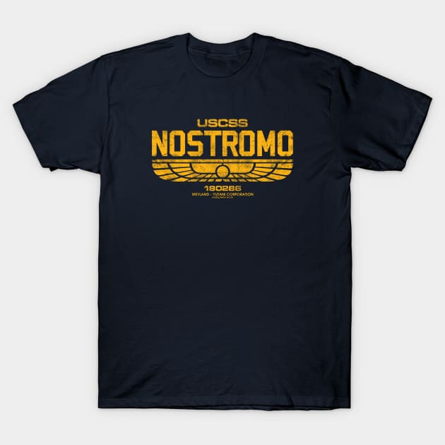 NOSTROMO - Wings T-Shirt by ROBZILLA